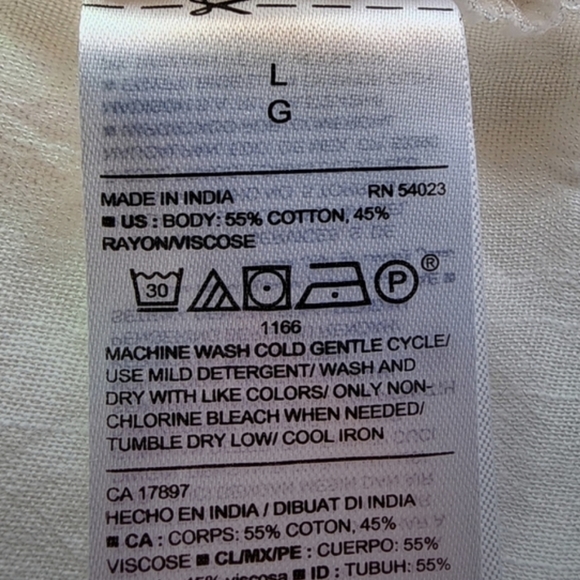 EUC🔹️Old Navy Embroidered Peasant Top - Large - Picture 5 of 5